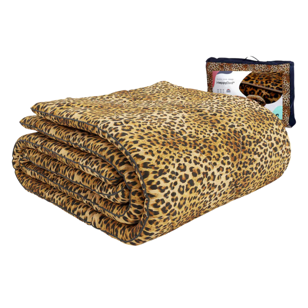 Bettdecke ohne Bezug | Panther - Bedruckte Bettdecke - Wärmeklasse 2 | für das ganze Jahr geeignet - Waschbare Bettdecke