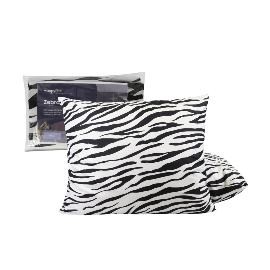 Kissenbezug-Set 2 Stück | 60x70cm - Zebra